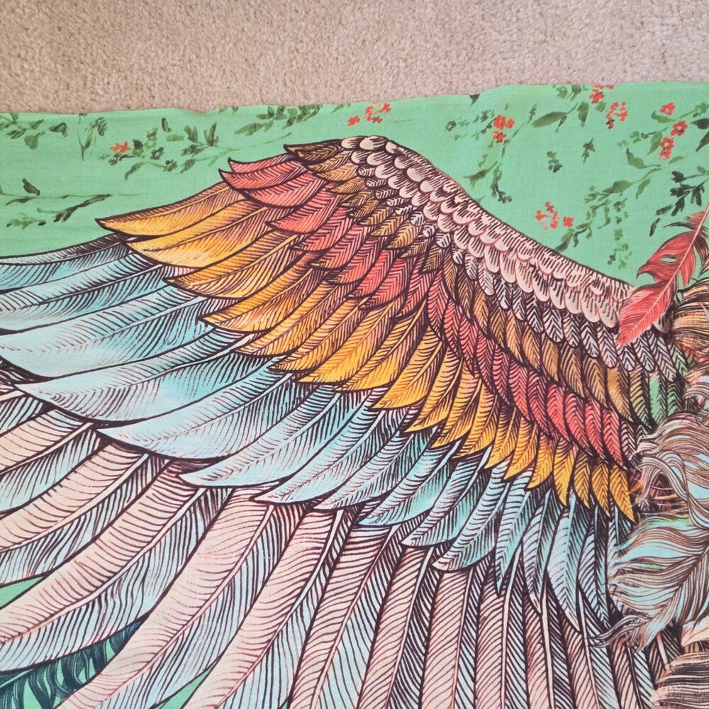 Bird Feathers Angel Wings Lightweight Scarf - Picture 13 of 16